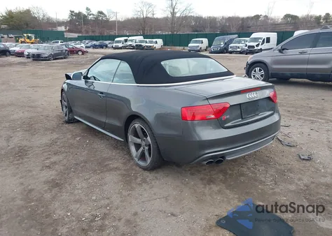 2015 Audi S5 3.0T Premium Plus из США, поврежденный, VIN WAUCGAFH7FN007967